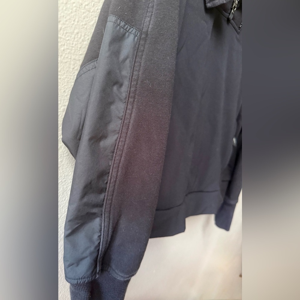 Athleta x Allyson Felix Legend Hybrid Sweatshirt Black Women’s Size XL - Picture 6 of 13